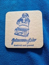Bierdeckel Frohe Weihnachten - Geismann Bier Fürth