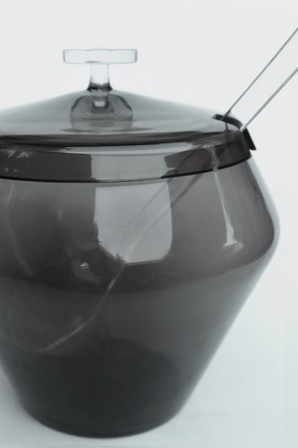 Friedrich glas rauchglas bowle - friedrich,