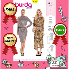 Burda 6362 Nähmuster 2x Damen