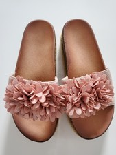 Pantoletten Pantoffeln ☆ Rosa ☆ Plateau ☆ Gr. 37 ☆ NEU