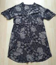 Gudrun Sjöden Kleid XL schwarz-gemustert