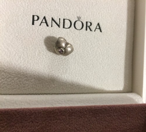Pandora charm bead herz rosa - charm,