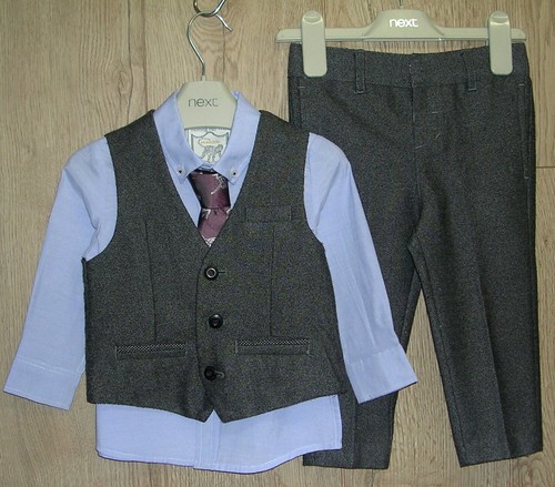 Monsoon jungen grau hose weste - jungen,