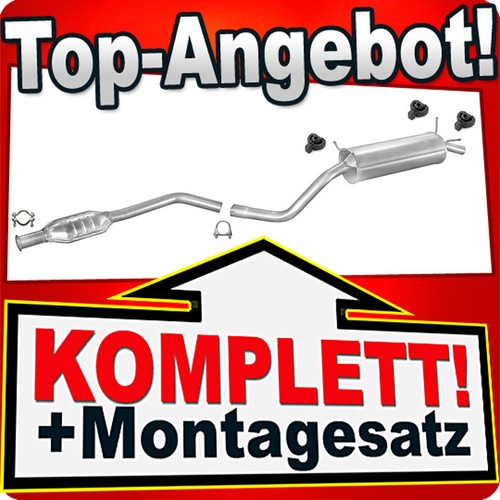 Auspuff für renault - renault, megane