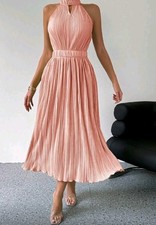 Satin Abendkleid Silvester