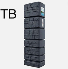 4rain Regenwasser-Wandtank Slim 350 L Regentank Regentonne Wassertank