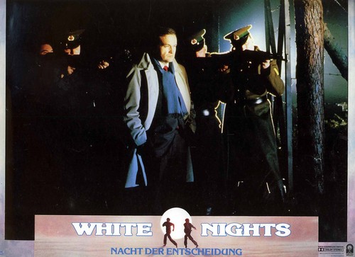 White nights aushangfoto a4 - white,