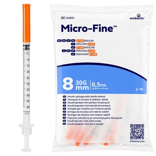 Embecta micro fine u100 - micro-fine,