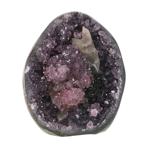 Amethyst mit calcit 787 - amethyst, 1,787