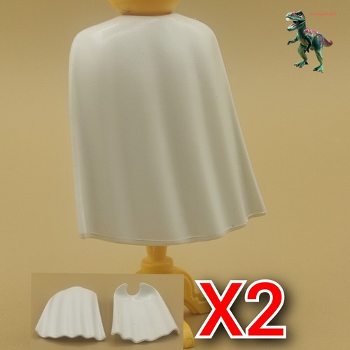 Playmobil weißer mantel - x2,
