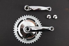 Kurbel Garnitur 1 fach Single Speed 40 Zähne 127mm Armlänge Klapp Jugend Fahrrad