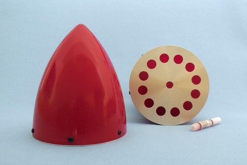 Gfk spinner 115 rot - 115, mm
