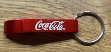 Coca Cola - Flaschenöffner, Schlüsselanhänger, Farbe rot