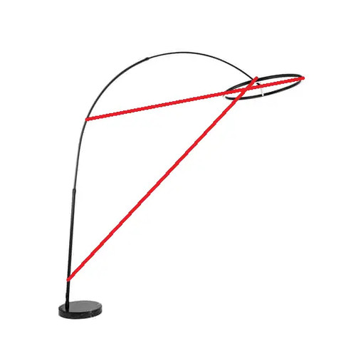 Lucande stehlampe bogenlampe - lucande,