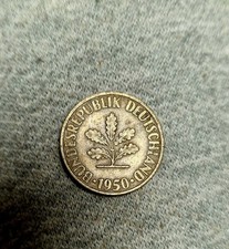 10 Pfennig, BRD  1950 D