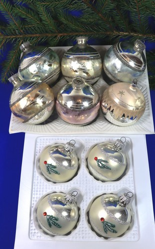 Weihnachtskugeln glas - 10,