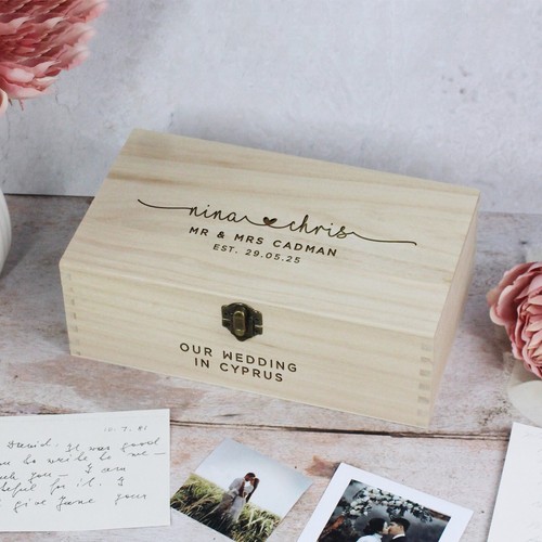 Personalisierte andenkenbox - personalisierte,