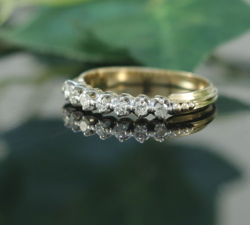 Diamant bicolor ring 585er - diamant,