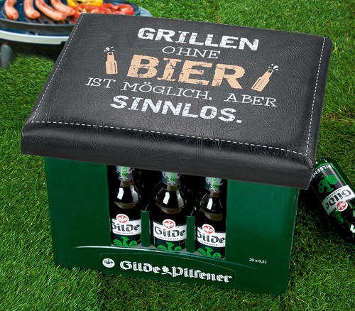 Gilde bierkasten sitzpolster - gilde,