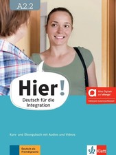 Hier! A2.2 - Hybride Ausgabe allango. Kurs- und Übungsbuch mit Audios und...
