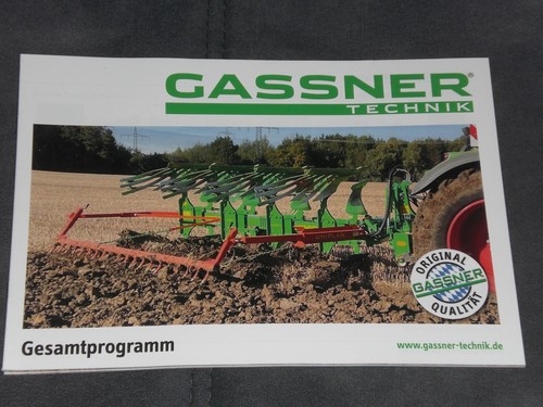 Gassner pflüge gesamtprogramm - gassner,