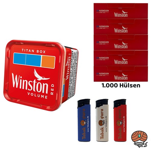Winston red rot volumentabak - red/rot,