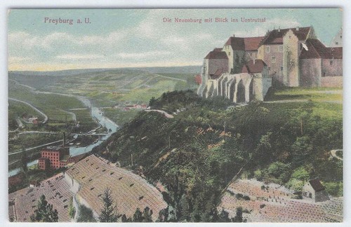 Ansichtskarte freyburg d - freyburg, a.d
