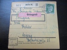 #2339 Paketkarte aus BERLIN 10