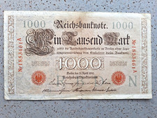 Reichsbanknote   1000   Mark