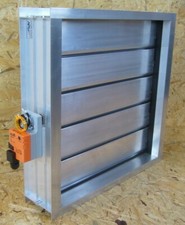 Jalousieklappe Aluminium APS100STK2 Klasse 2 mit BELIMO Drehantrieb LM24A LM230A