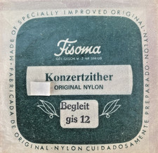Konzertzither Begleitsaite