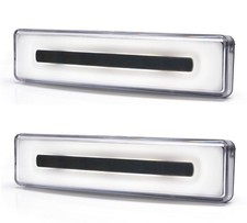 2x front 12/24V LED sun visor