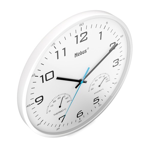 Mebus quarz wanduhr - mebus, mit