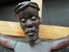 Holzkreuz jesus afrika - jesus,