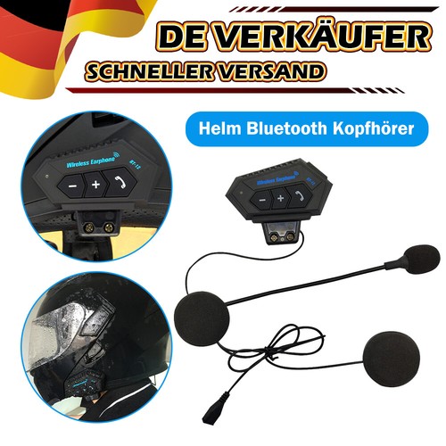 Motorrad helm headset - helm, intercom