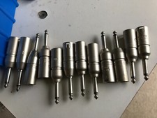 12 Stück Neutrik Adapter XLR 3pol. auf Klinke 6,3mm Mono