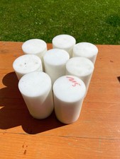 POM weiß, D 70mm, L 115mm, 8 Stück, Rundmaterial, Halbzeug