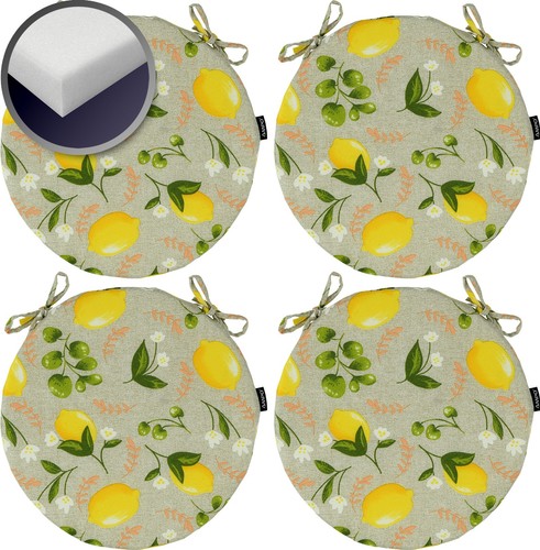 Rund stuhlkissen set 40cm - set,