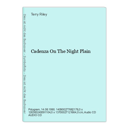 Cadenza the night - the,