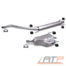 SCHALLDÄMPFER AUSPUFFANLAGE FÜR OPEL ASTRA H Caravan Kombi A04 1.6 1.8 BJ 04-14
