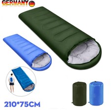 75x210cm Outdoor Schlafsack Winter Schlafsack Daunenschlafsack Camping Feldbett