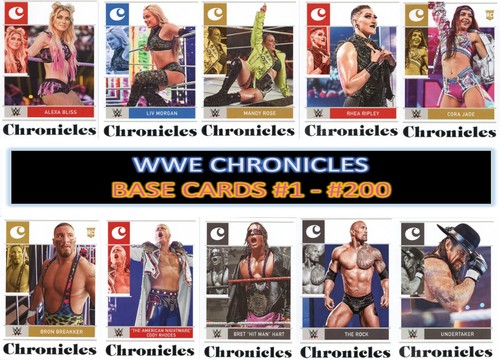 Panini wwe chronicles - panini, 2022