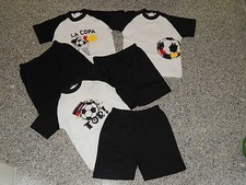 Fussball Deutschland Shorty Set  Gr. 50 56 62 68 74 80 86 92 Neu  WM 2014