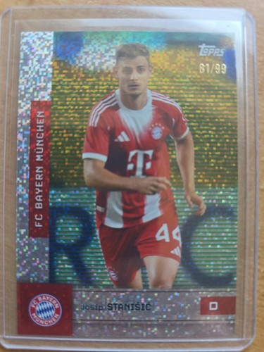 Topps fußball josip stanisic - fußball,
