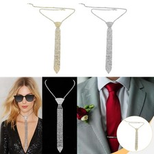 Strass Halskette Krawatte Mode