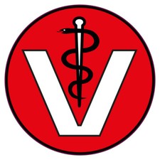 Aufkleber Veterinär Tierarzt Praxis Mediziner Logo