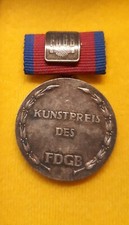 Alte DDR Medaille Kunstpreis