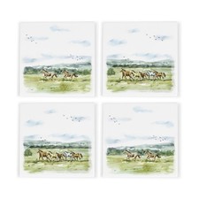 Wildpferde Keramik Untersetzer