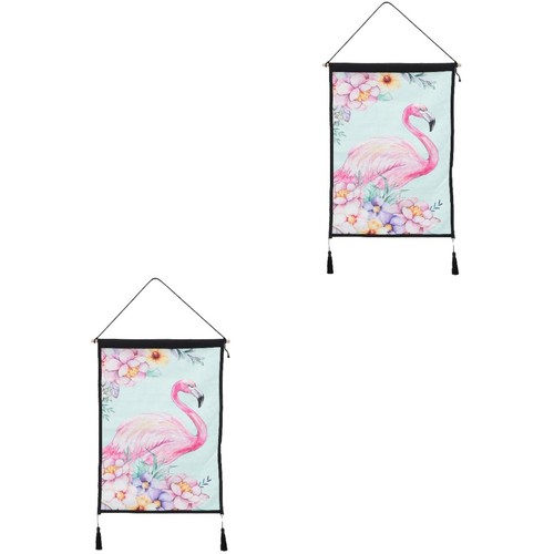 Pack flamingo wandteppich - 2, flamingo-wandteppich