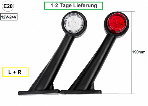 Led positionsleuchte - 2x, 8